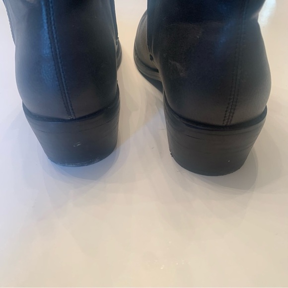 Harlow black  short ankle boot womanβs size 6 - Picture 7 of 12